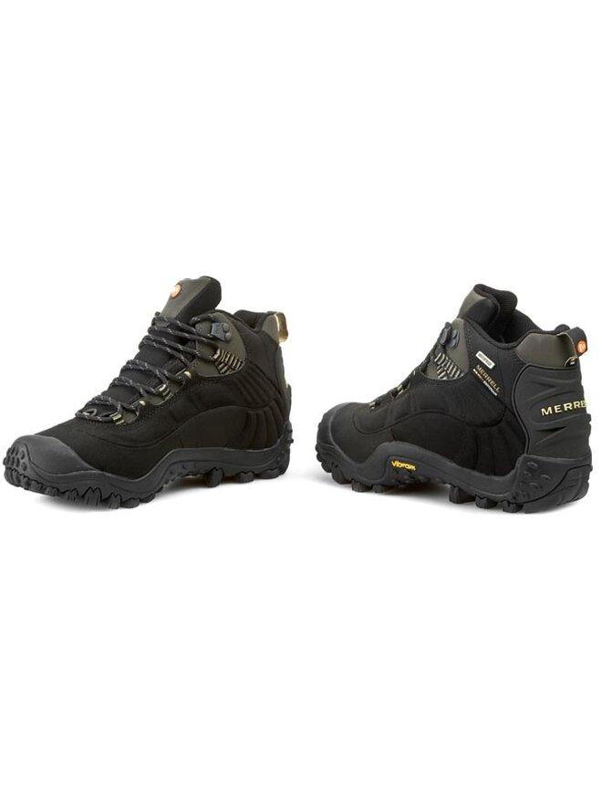Botas de trekking Merrell Chameleon Thermo 6 Wp Syn J87695 Negro zapatos.es