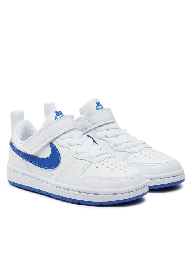 Nike Sneakersy Nike Court Borough Low Recraft (Ps) DV5457 110 Biela