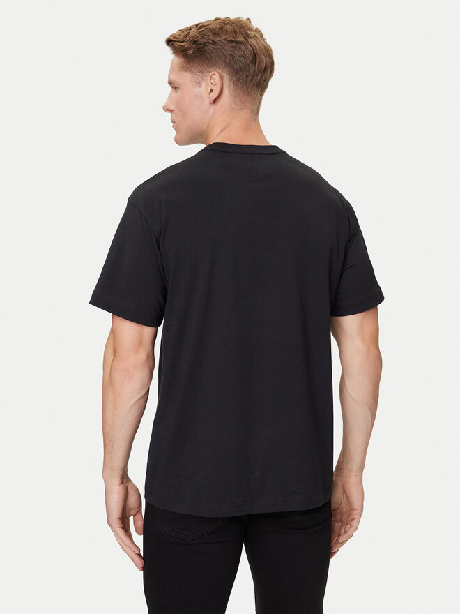 Versace Jeans Couture Versace Jeans Couture Camiseta 79GAHE01 CJ00T Negro Regular Fit