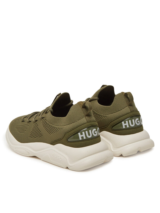 HUGO Снікерcи HUGO Leon 50541684 Зелений