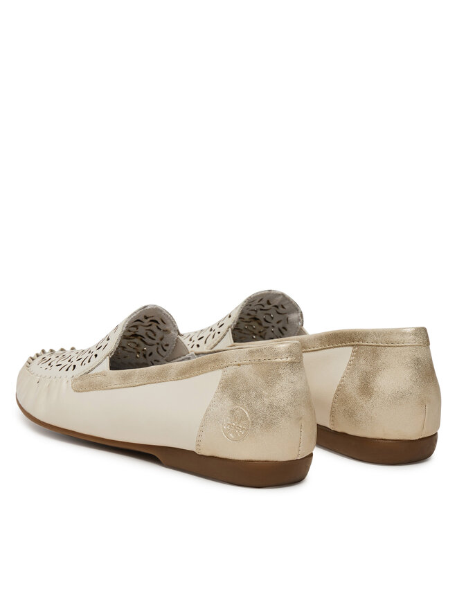 Rieker Mocassini Rieker L6350-60 Beige