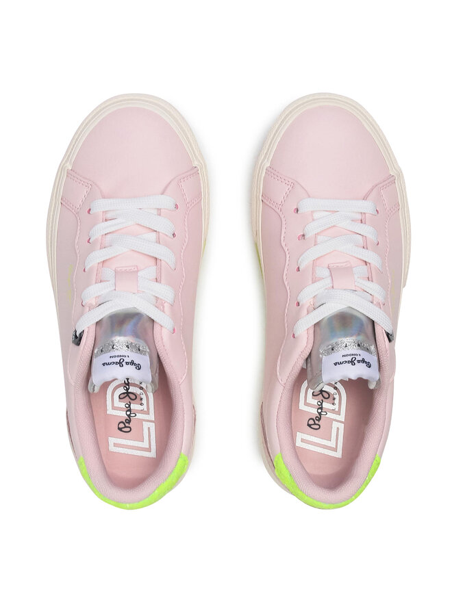 Pepe Jeans Sneakers Pepe Jeans Kenton Classic Girl PGS30483 Rosa