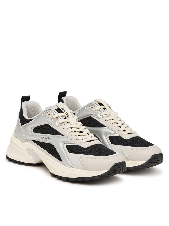 Calvin Klein Sneakers Calvin Klein Hike Run Ckstripe Mesh Met HW0HW03140 Schwarz