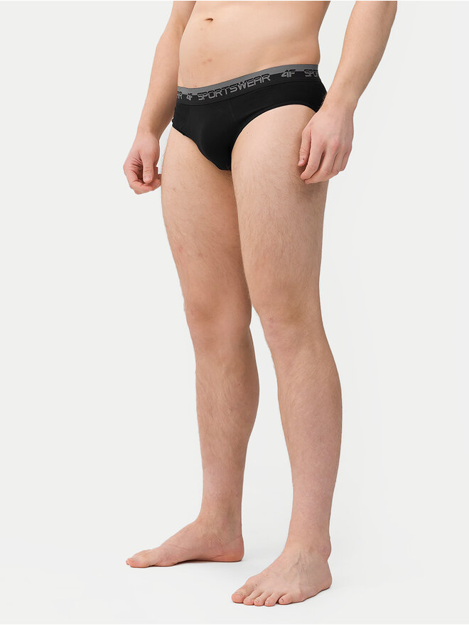 4F 4F 2er-Set Slips 4FWSS24UPTSM015 Schwarz