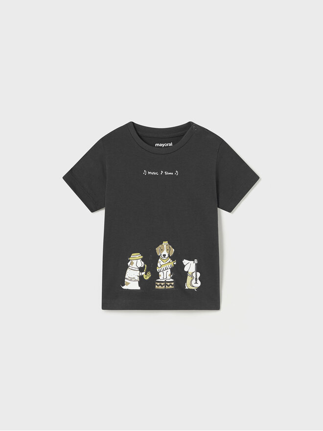 Mayoral Mayoral Camiseta 1017 Gris Regular Fit