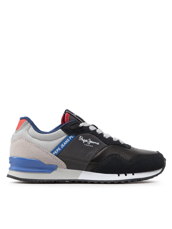 Pepe Jeans Sneakersy Pepe Jeans London One Cover B PBS30538 Černá