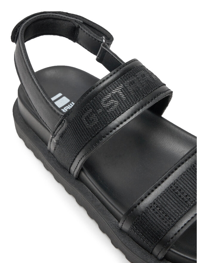 Босоніжки G-Star Raw Diesem Stp Lea W 2411 078102 Чорний