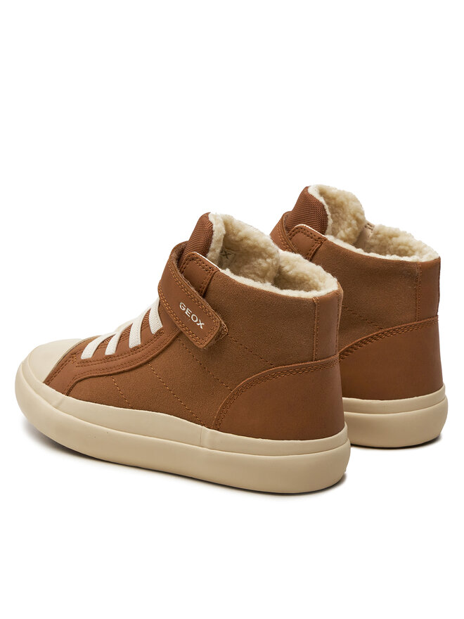 Geox Tenisice Geox J Gisli Boy J465CB 0AFME C0013 M Smeđa