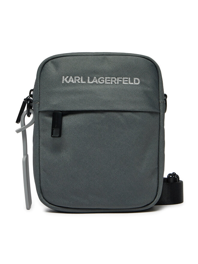 KARL LAGERFELD Мъжка чантичка KARL LAGERFELD 246M3062 Сив