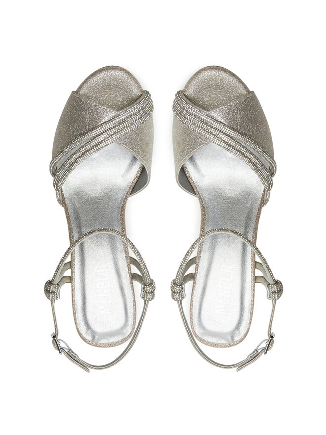 Menbur Sandalen Menbur 25714 Silberfarben