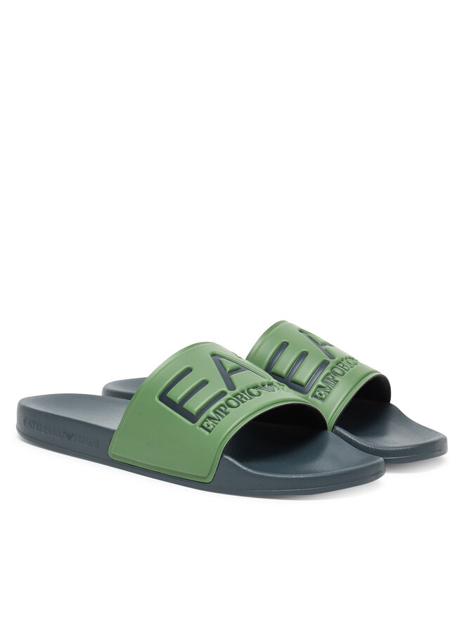 EA7 Emporio Armani Pantoletten EA7 Emporio Armani 7X000108 AF15118 M8132 Grün