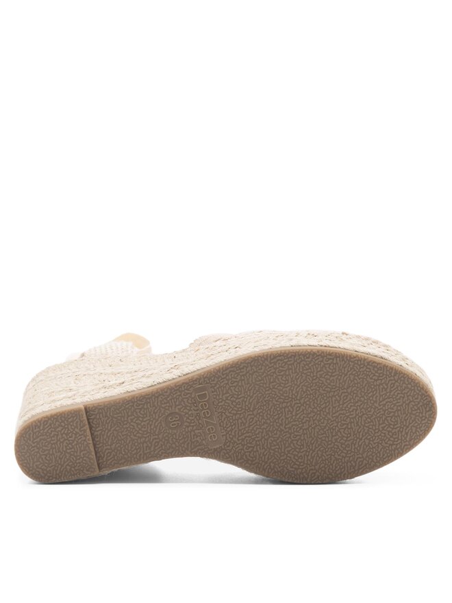 DeeZee Espadrillas DeeZee WSS-100722-01 Beige