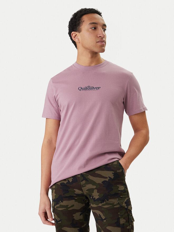 Quiksilver Quiksilver T-Shirt EQYZT08174 Violett Regular Fit