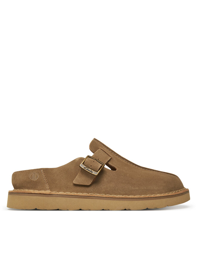 Clarks Pantoletten Clarks Solsbury  26180882 Braun