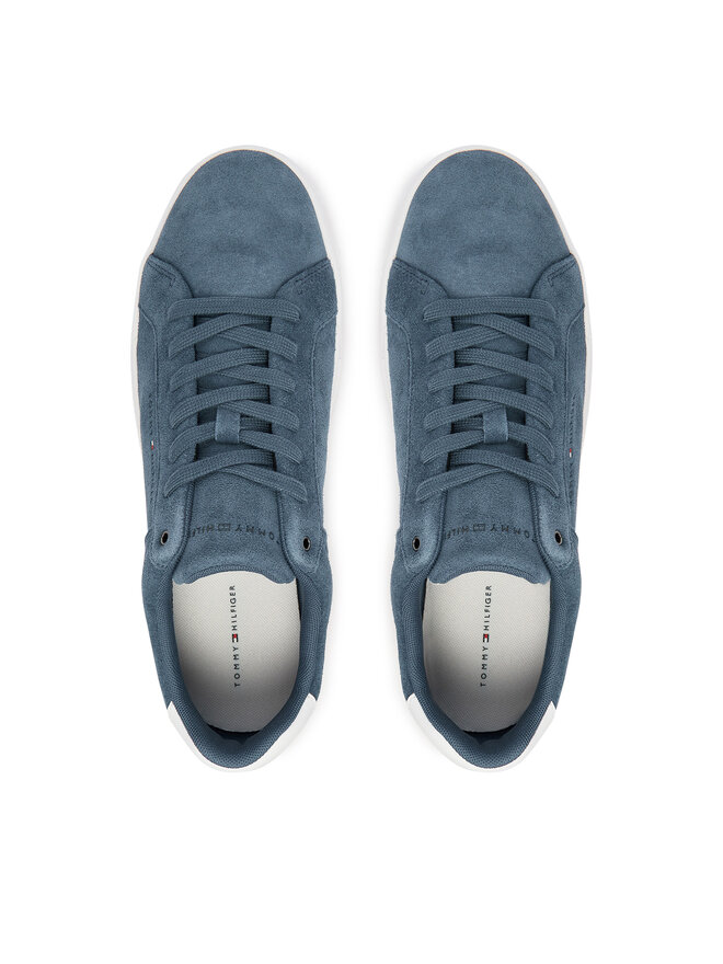 Tommy Hilfiger Sneakers Tommy Hilfiger Th Court Suede FM0FM05824 Blau