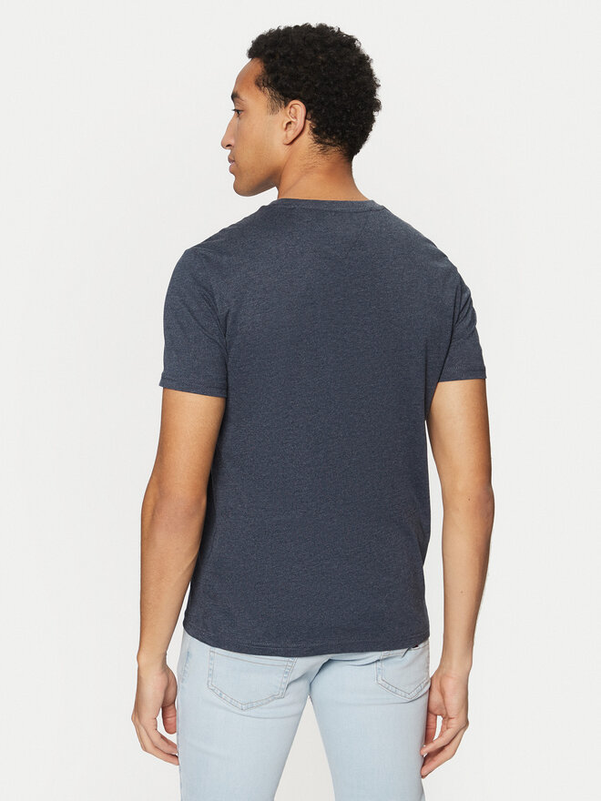 Tommy Jeans Tommy Jeans Majica Jaspe DM0DM20363 Mornarsko modra Slim Fit