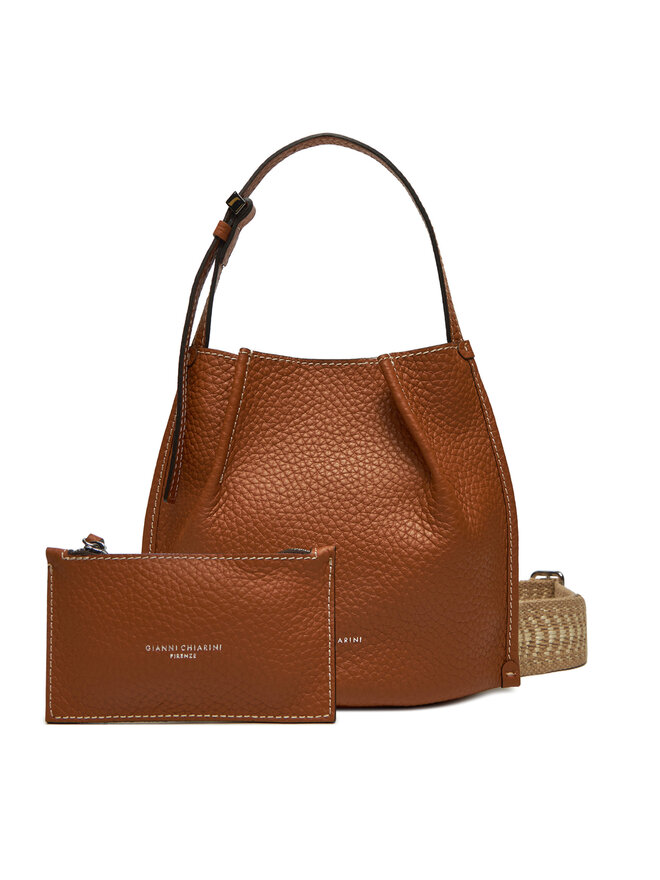 Gianni Chiarini Ročna torba Gianni Chiarini Dory BS 11635 RNGDBL-NAETN Rjava