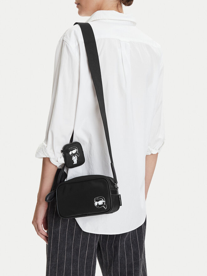 KARL LAGERFELD Geantă KARL LAGERFELD A2W30182 Negru