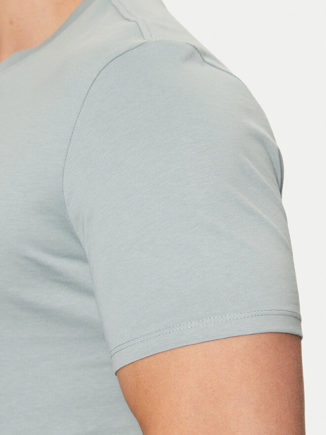 Guess Guess Marškinėliai M2YI71 I3Z14 Pilka Slim Fit