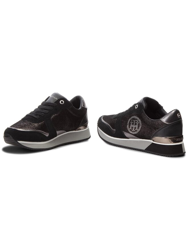 Sneakers Tommy Hilfiger Stud City Snea FW0FW03229 Schwarz eschuhe