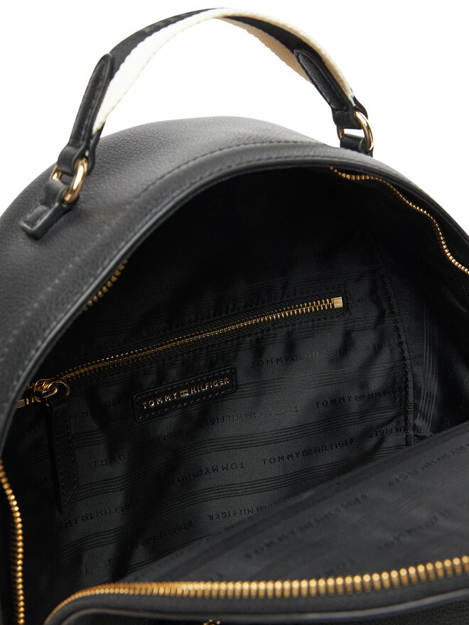 Tommy Hilfiger Σακίδιο Tommy Hilfiger Th Logotape Backpack AW0AW17471 Μαύρο