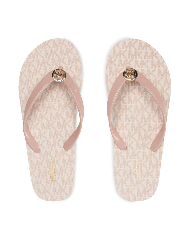 Tongs MICHAEL Michael Kors Mk Flip Flop Stripe Eva 40S7MKFA4Q Rose fr.eschuhe.ch
