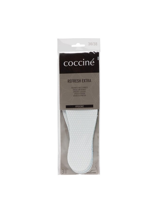 Set di 3 paia di solette rinfrescanti Coccine Refresh Extra 665 21 Bianco escarpe