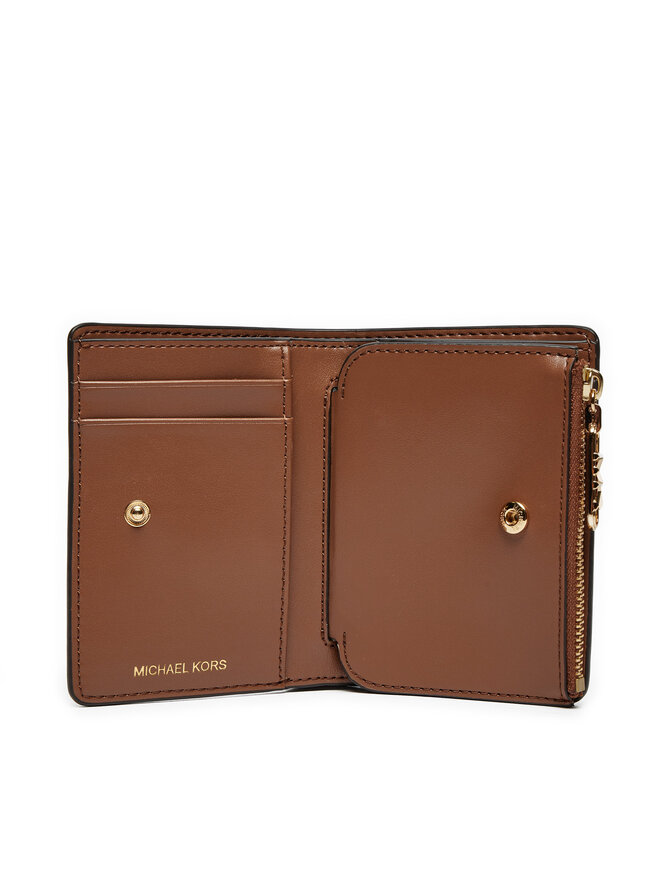 MICHAEL Michael Kors Mały Portfel Damski MICHAEL Michael Kors 32S4G8ED7L Brązowy