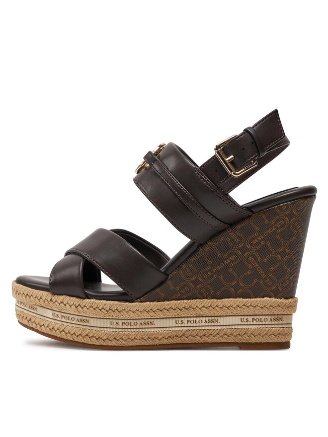 U.S. Polo Assn. Еспадрильї U.S. Polo Assn. Aylin016 Коричневий