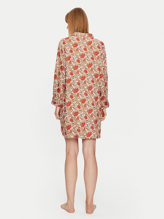 Selmark Selmark Нічна сорочка P6963 Оранжевий Regular Fit