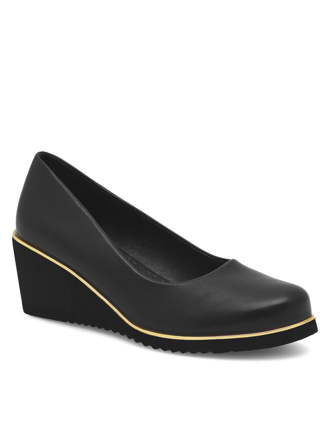 Clara Barson Półbuty Clara Barson CORNELIA LS5930-01A Czarny
