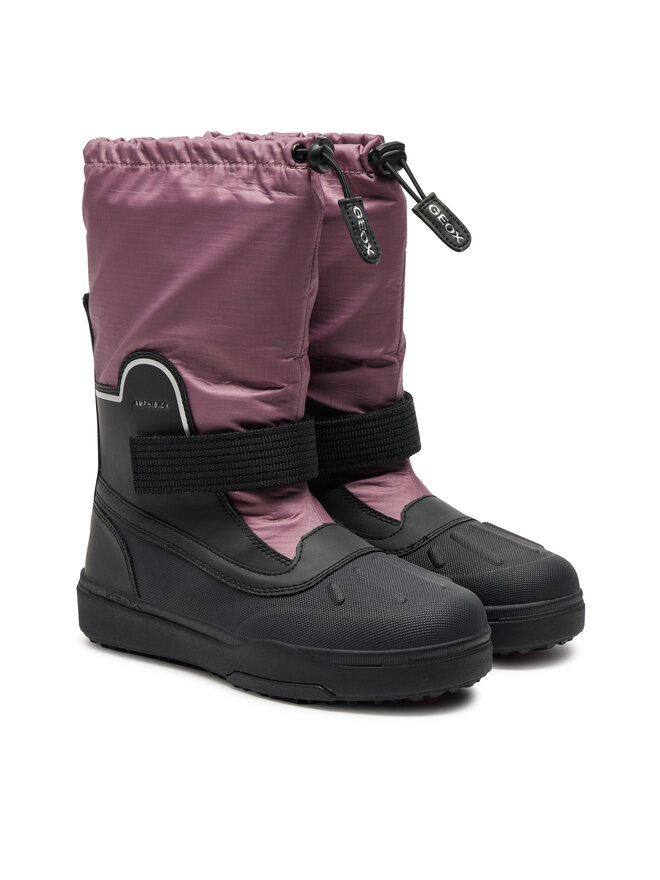 Geox Schneeschuhe Geox J Bunshee PG Abx B J46HSB-0MEFU C8049 S Schwarz