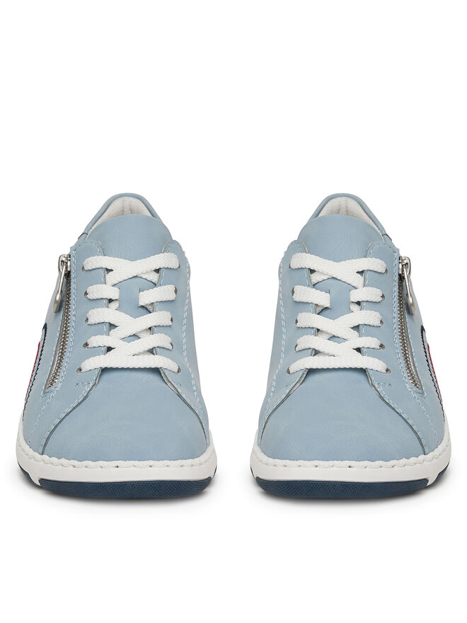 Rieker Sneakersy Rieker 42424-10 Modrá