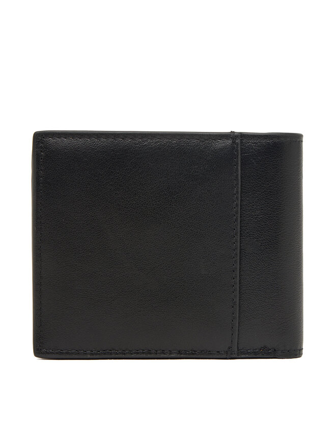 Calvin Klein Geldbörse Calvin Klein Bold Ck Suede Billfold W/ Coin LV04D1365G Schwarz