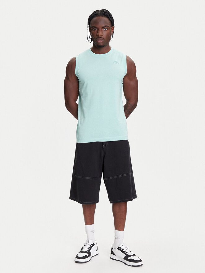 Kappa Kappa Trikó Logo Corpo Cadwal 303HZB0 Zöld Regular Fit