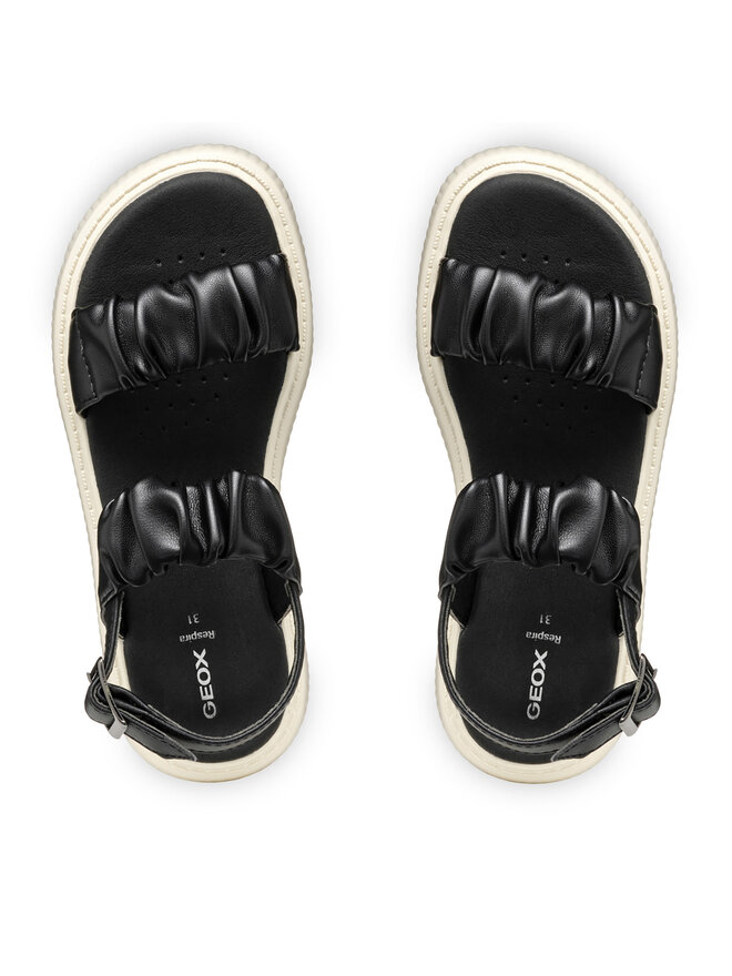 Geox Сандали Geox J Kodette Gir J55DBB 000BC C9999 M Черен