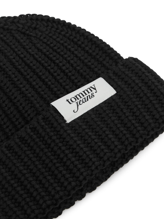 Tommy Hilfiger Mütze Tommy Hilfiger Script AW0AW18972 Schwarz