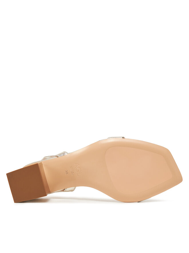 AGL Сандали AGL Angie D660001PCKB135G252 Златист