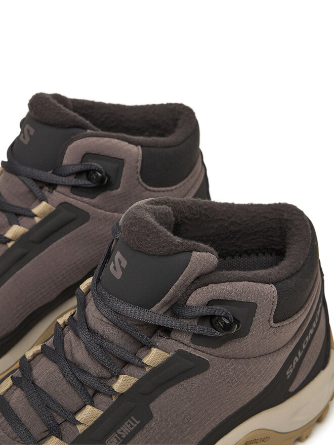 Salomon Туристически Salomon Shelter Waterproof L47855200 Кафяв