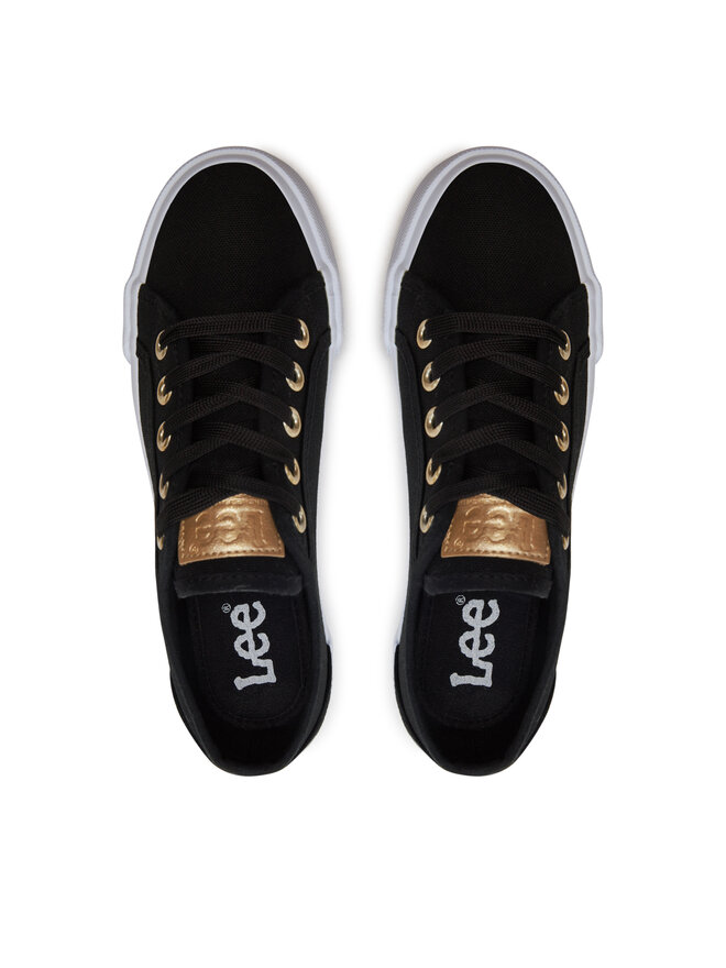 Lee Πάνινα παπούτσια Lee Ava C Women Low 50241019.25Y Μαύρο