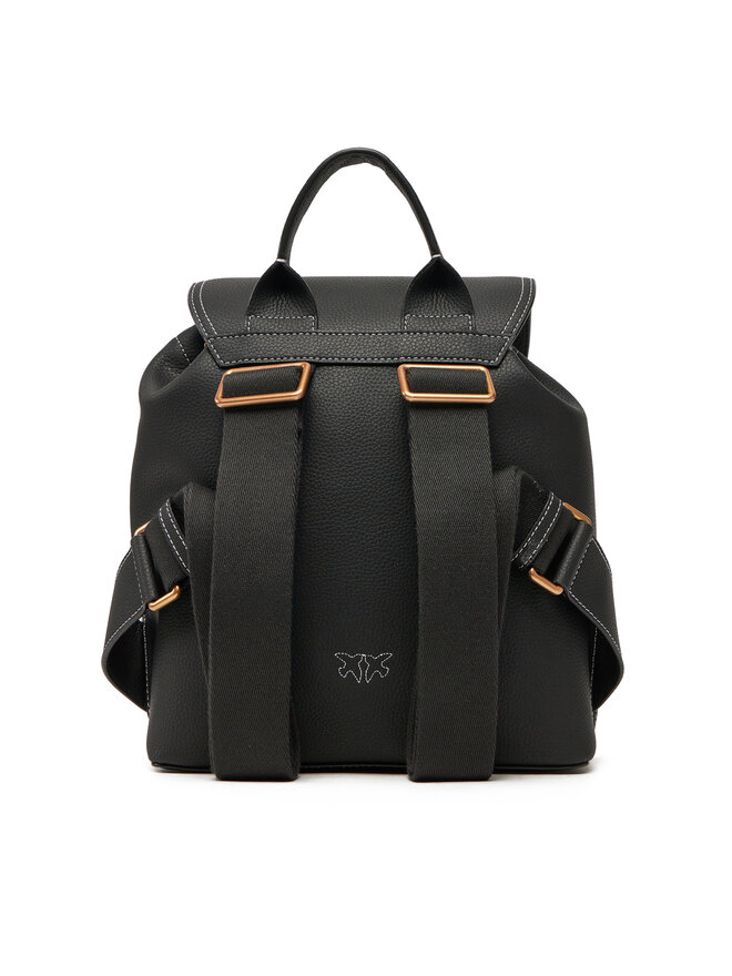 PINKO Ruksak PINKO Carrie Backpack PE 25 PLTT 104351 A1LF Čierna