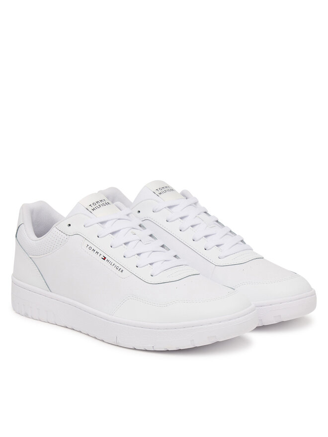 Tommy Hilfiger Sneakers Tommy Hilfiger Th Basket Core Leather FM0FM05927 Weiß