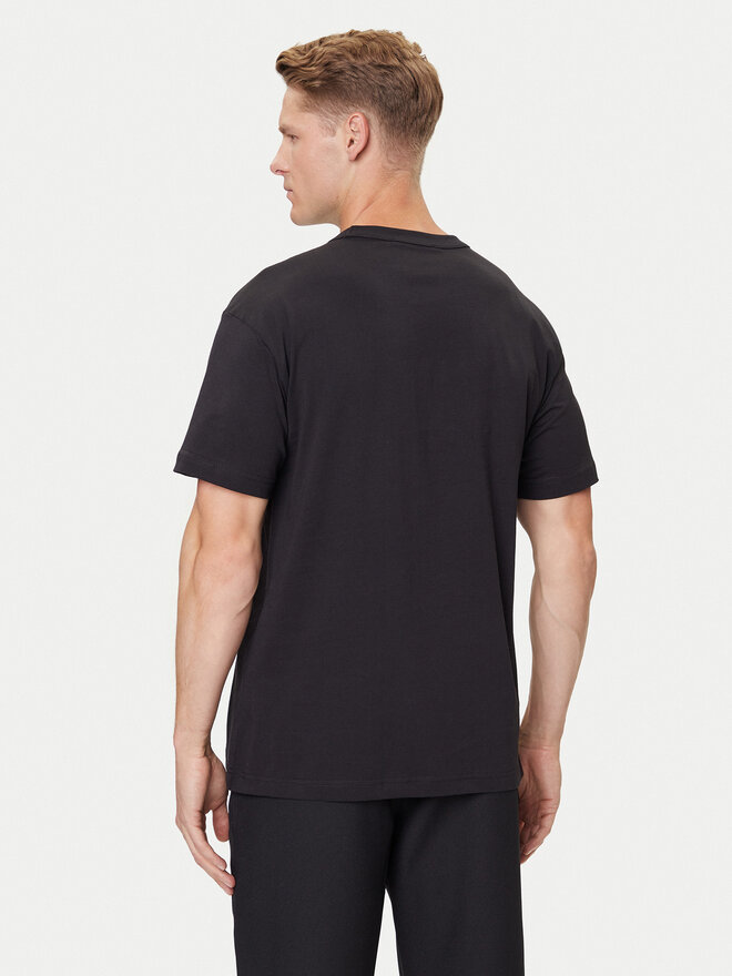 Versace Jeans Couture Versace Jeans Couture Camiseta 79GAHT01 CJ00T Negro Regular Fit