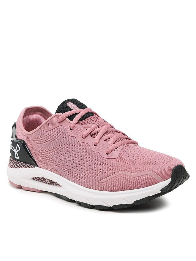 Grey and pink under armour shoes discount
