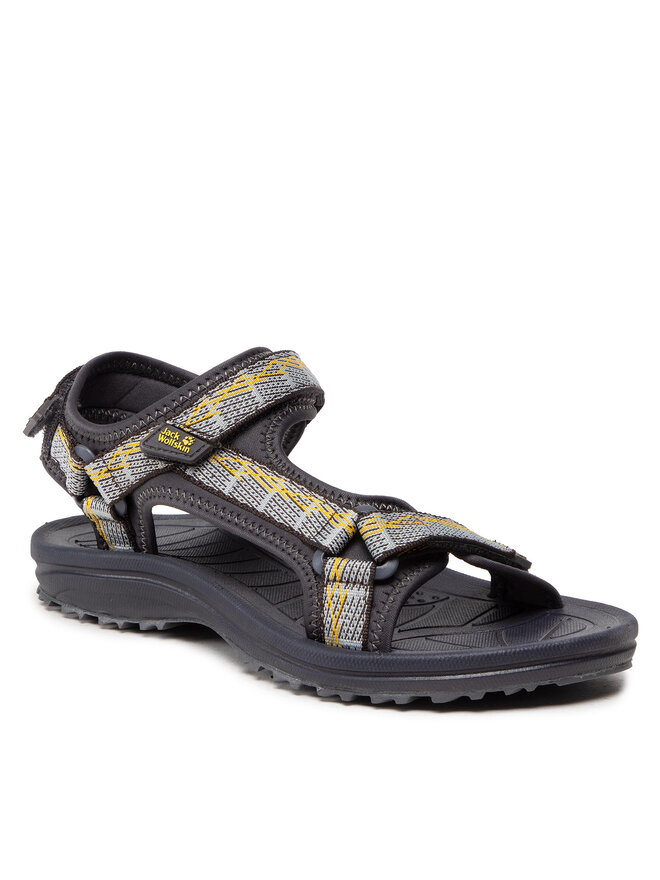 Jack Wolfskin Босоніжки Jack Wolfskin Wave Breaker M 4052011 Сірий