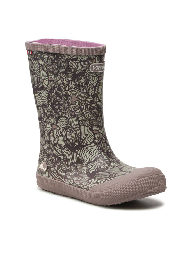 Viking Gumijas zābaki Viking Indie Print 1-60120-9466 Rozā