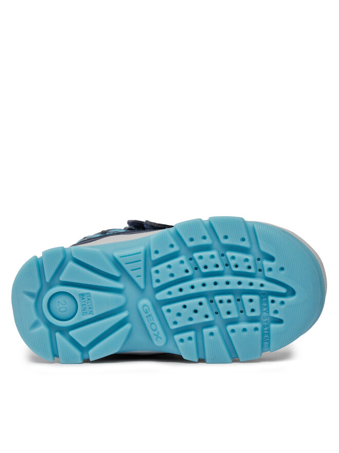 Geox Kozačky Geox B Flanfil Girl B Abx B363WA 054FU CF4N4 M Tmavomodrá