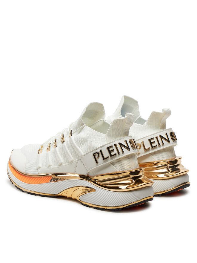 Plein Sport Sneakers Plein Sport PADS USC0579 STE003N Alb