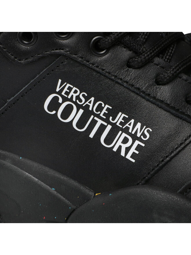 Versace Jeans Couture Сникърси Versace Jeans Couture 72YA3SFD Черен
