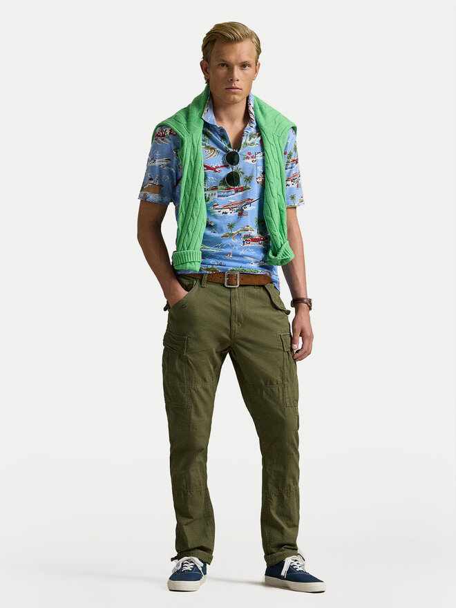 Polo Ralph Lauren Polo Ralph Lauren Поло 710966450001 Голубий Standard Fit